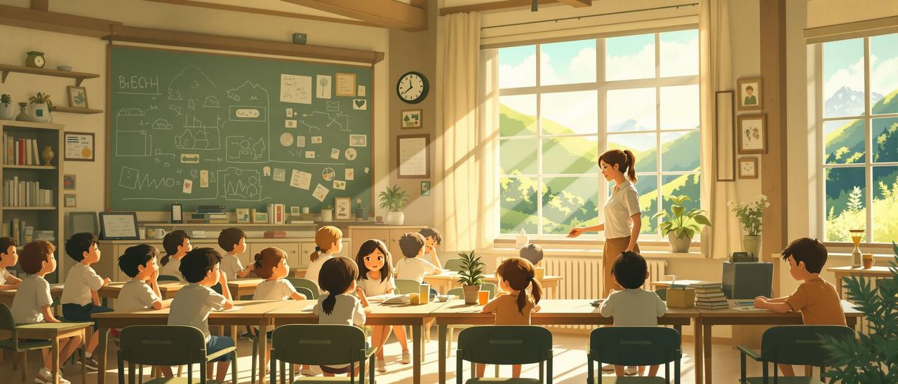 八哥网推荐 - 山那边的小学