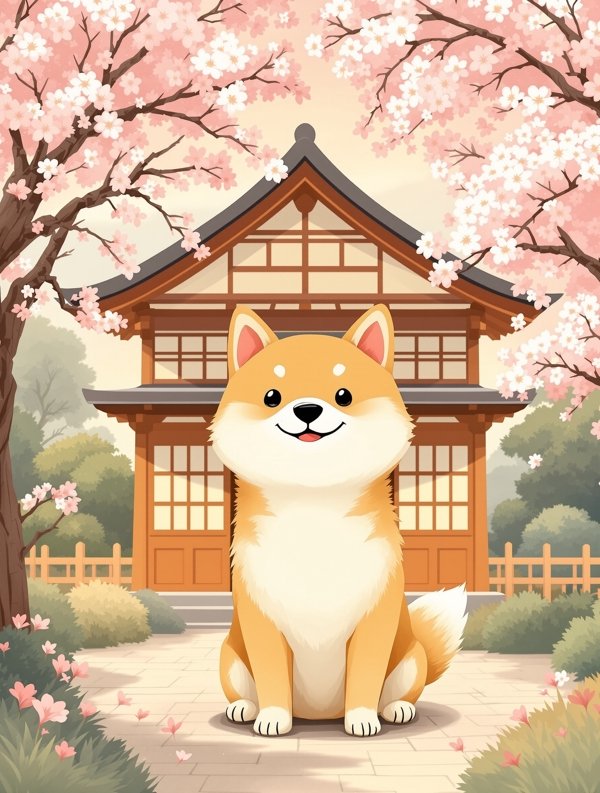 八哥网 - 柴犬小八的幸福